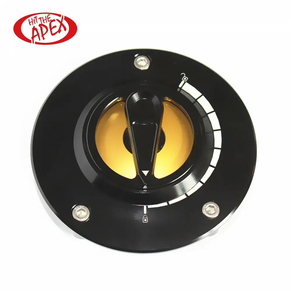 Tapa de tanque de combustible para motocicleta, tapa de aluminio CNC para KAWASAKI ZX10R, ZX, 10R, 2022, 2021, bloqueo rápido, sin llave, tapa de Gas