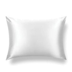 Son katı saten yastık örtüsü 100% ipek dokuma işlemeli desen ev veya otel kullanımı için kolay bakım - Product Image 1