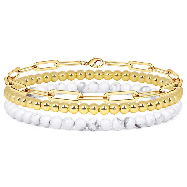 Howlite dorée