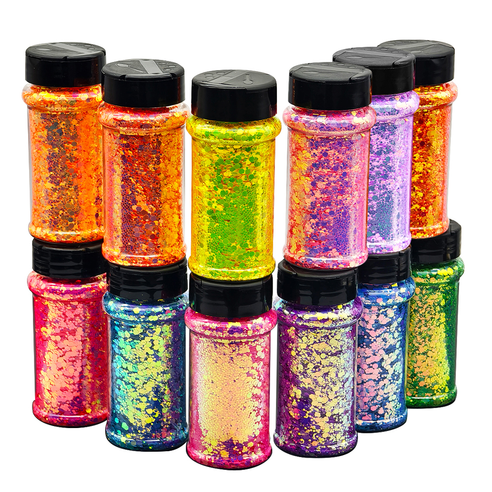 Set 17 12 colores mixtos/Brillo brillante
