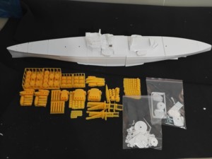 3D in Kit 1/200 hoặc 1/192 <span class=keywords><strong>HMS</strong></span> <span class=keywords><strong>George</strong></span> V Battleship 1945 (đầy đủ thân tàu) RC Bộ dụng cụ - Product Image 5