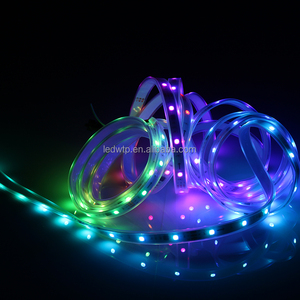Programlanabilir renk değişimi sihirli Led piksel şerit LED aydınlatma şeridi 12V 24V Rgb Led şerit 30/48/60/144LEDS/M - Product Image 3