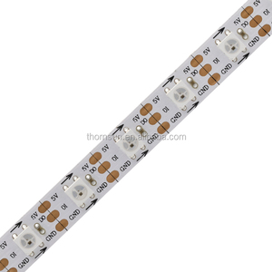 WS2812B 30/60/74/96/100/144 pixel/led/m Intelligente ha condotto la striscia pixel, nero/Bianco PCB,WS2812 IC;WS2812B/M,IP30/IP65/IP67 DC5V - Product Image 2