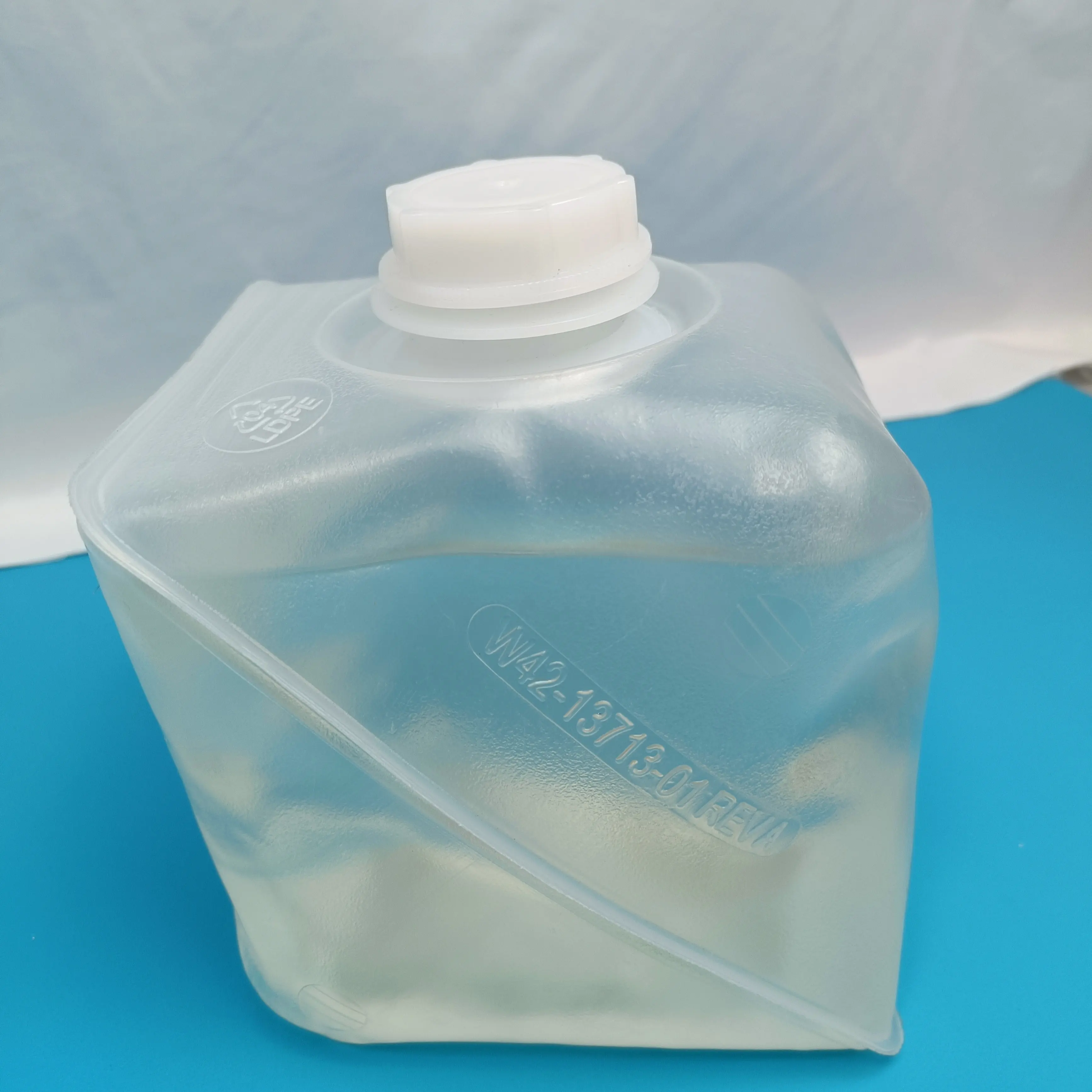 Alta qualidade 2L 5L 10L 20L Semi-transparente LDPE saco para ultra-som gel