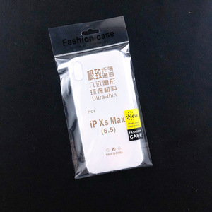 定制印刷透明塑料手机套OPP包装袋带头透明防静电塑料袋Tpu盒 - Product Image 5