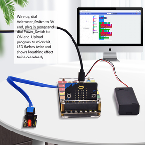NEU Ankunft STEM Programmierung EASY PLUG Super Starter Kit ohne Mainboard für BBC Micro Bit