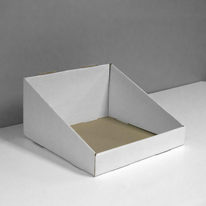 Custom Logo <strong>Easy</strong> Assemble Cardboard Countertop Display Boxes With <strong>Header</strong> - Product Image 4