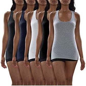 Lot de 5 - NoirBlancGrisMarineCharbon