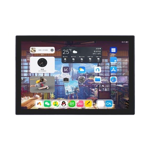 壁に取り付けられたAndroidタッチLCDディスプレイ15.6インチRS232RK3568 CPU LCDモニター (VESA取り付けオプション付き) - Product Image 1