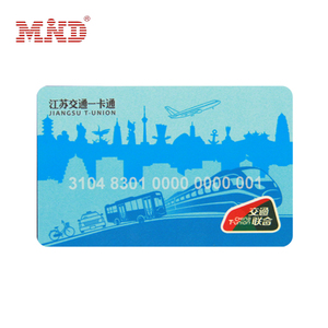 定制标志智能聚氯乙烯感应卡13.56兆赫MIFARE DESFire EV1 4k智能14443A地铁卡公交卡 - Product Image 6