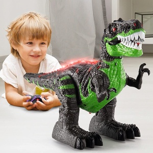 8チャンネル電動RC T-Rexおもちゃリモコン恐竜シミュレーションウォーキングローテーションディノティラノサウルスおもちゃ光と音 - Product Image 2