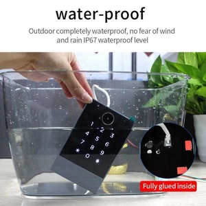 Impermeabile IP67 TTLock TThotel App Standalone QR Code Reader Scanner di controllo di accesso alla tastiera sistema di controllo accessi senza chiave - Product Image 5