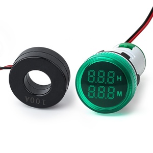 Led ekran ile NIN yuvarlak yeşil dijital ekran saat zamanlayıcı - Product Image 4