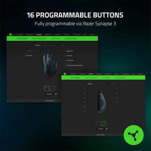 Nuovo popolare Razer nero ergonomico Naga X funzionale destro 18000 DPI <span class=keywords><strong>Mouse</strong></span> per <span class=keywords><strong>Computer</strong></span> cablato <span class=keywords><strong>Mouse</strong></span> da gioco