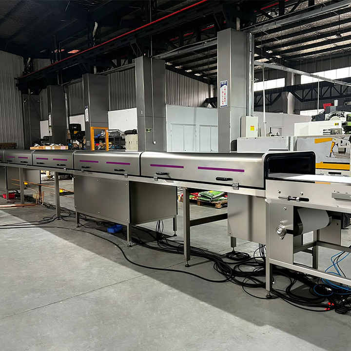 AMC Customized Specifically Designs Fast Food Cooling Tunnel Machine