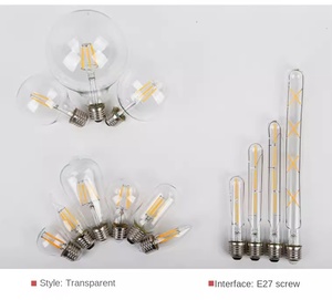 הוביל נורה נימה 110 דקורטיבי v 240v מותאם אישית נורה st58 פלסטיק festoon נורה חוט דלת