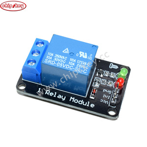 #10 a101 Mikrocontroller-Entwicklungs platine 1-Kanal-Relaisabschirmung für Arduinos Unterstützt elektronische AVR/51/PIC-Module