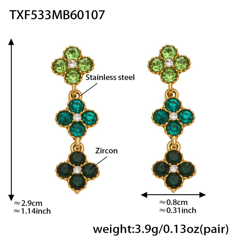 Green-Earrings