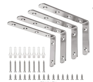 OEM Customized Adjustable Angle <strong>Brackets</strong> Aluminum L/I/U/T Shape Stainless Steel Metal <strong>Bracket</strong> For Wall Mounting And Table Fixing - Product Image 6