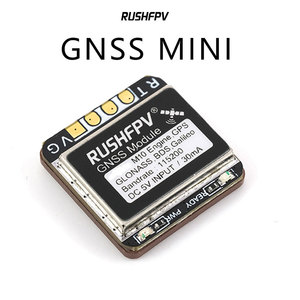 RUSHFPV GNSS MINI M10 UBX NMEA двойной протокол GPS модуль Встроенная керамическая антенна для радиоуправляемого самолета FPV большой дальности - Product Image 3