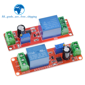TZT NE555 Timer Switch Adjustable <strong>Module</strong> Time Delay <strong>Relay</strong> <strong>Module</strong> DC 5V / 12V Delay Connect / Disconnect <strong>Relay</strong> Shield for <strong>arduino</strong> - Product Image 4