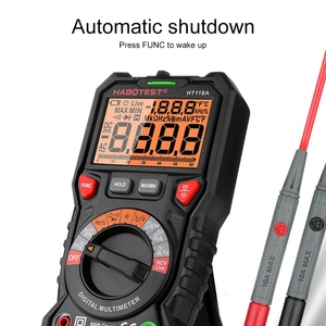 Yeni HABOTEST HT118A el çift arka işık yüksek hassasiyetli otomatik dijital multimetre - Product Image 2