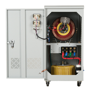 Single Phase 30kva Servo Motor Stabilizer <strong>Svc</strong> <strong>30000va</strong> Voltage Stabilizer Voltage Regulator for Wind Turbine - Product Image 2