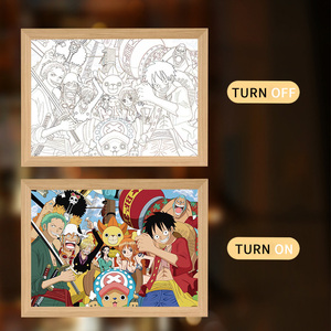 จอมโจรสลัด Wang Lufei Art Deco ฤดูใบไม้ผลิเปลี่ยนสีสี่เหลี่ยมผืนผ้าดีไซน์ธีมศิลปะและการก่อสร้าง - Product Image 3