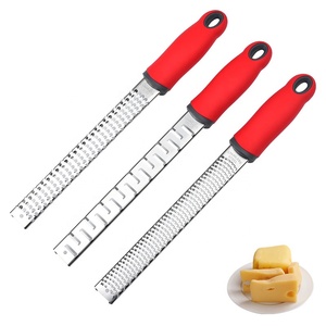 Çok fonksiyonlu paslanmaz çelik mutfak peynir rende el düzenlenen sebze limon zester koruyucu kapak ile - Product Image 2