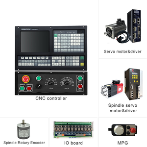 2 Axis <strong>Cnc</strong> Lathe <strong>Controller</strong> Complete <strong>CNC</strong> Kits <strong>Cnc</strong> <strong>Controller</strong> Conversion Kit for Control Lathe <strong>Machine</strong> - Product Image 3