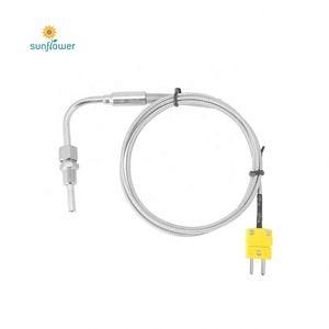 EGT-controlador de temperatura digital de gas de escape de Punta expuesta, alta temperatura, con sensor de calibre