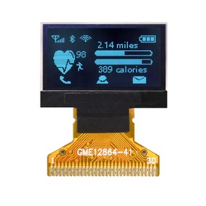 Piccola dimensione cinese 30pin SPI IIC I2C blu 0.96 pollici oled lcd display Module - Product Image 1