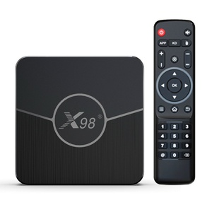 X98plus <strong>Android</strong> 11 Set-Top Box with <strong>Amlogic</strong> S905X 5G <strong>Dual</strong>-Band WiFi 4K Quad <strong>Core</strong> Processor Cross-Border Player - Product Image 1