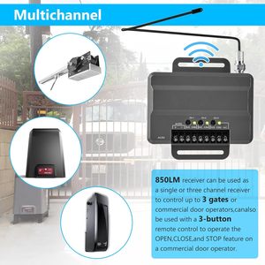 For 850LM Gate and Garage Door Opener Receiver Compatible with 811lm 813lm and <strong>All</strong> MAX <strong>Remote</strong> Control - Product Image 4