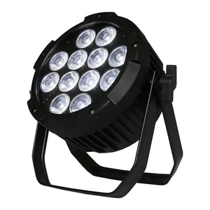 IP65防水屋外12*15ワット12個15ワット12個x 15 W RGBWA5IN1ワイヤレスバッテリー駆動12x15WフラットパーLEDステージライト - Product Image 1