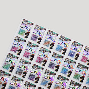 Stickers Custom Logo Make Anti-Counterfeiting Vinyl Clear Custom Holographic Laser Void Seal Qr <strong>Code</strong> 3d Hologram Sticker Label - Product Image 4