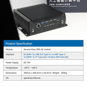 阿特拉斯200I 20TOPS AI AGV登高阿特拉斯嵌入式计算机openEuler Ubuntu系统101F1E5