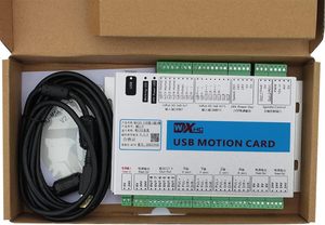 Tarjeta de Control de movimiento de 6 ejes de fresado CNC MACH3, placa controladora LAN Ethernet, soporte de 2MHZ, Motor paso a paso, Servomotor, - Product Image 6