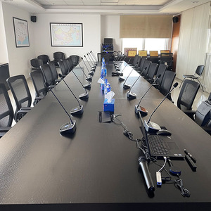 Professional Audio <strong>System</strong> Desktop Mic Delegate Unit Uhf Wireless Conference Microphone <strong>System</strong> - Product Image 2