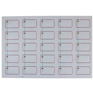レイアウト2*5/5*5/3*7/3*8 PVCシート超軽量EV1チップRFIF1108カードインレイ - Product Image 5