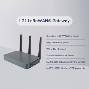 Lorawan de 8 canales Dispositivos IoT de bajo consumo Dispositivos de puerta de enlace Lpwan de baja potencia Mqtt Smart Industrial 4G Lte Lora Wifi Gateway