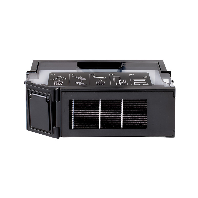 Boîte à poussière noire X2 (filtre non inclus)