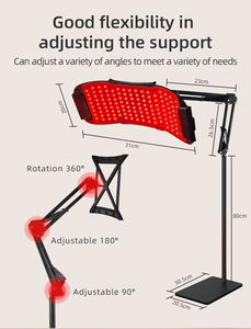 Sunglor populaire 460 590 630 850NM thérapie par la lumière infrarouge Wrap corps complet LED visage ceinture thérapie par la lumière rouge PDT Machine - Product Image 5