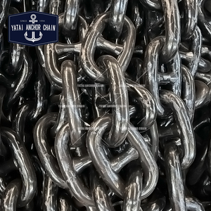 Новинка U2 U3 стандартная сварная стальная судовая шпилька якорная цепь для морского использования - Product Image 4
