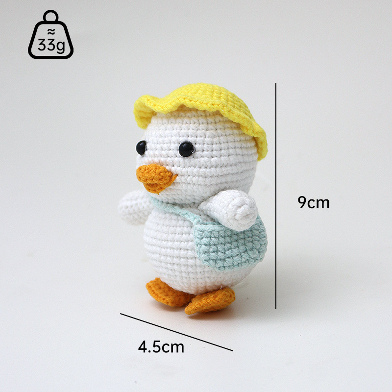 Pato de viaje premium, adorable, con cuatro personajes principales.