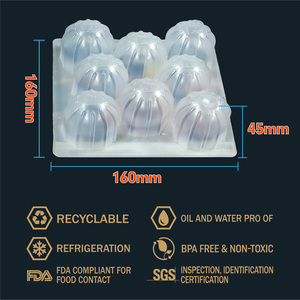 Nhựa <span class=keywords><strong>Ice</strong></span> <span class=keywords><strong>Cube</strong></span> Tray cho niêm phong PP dùng một lần 8 tế bào đông lạnh <span class=keywords><strong>Ice</strong></span> <span class=keywords><strong>Cube</strong></span> khay - Product Image 3