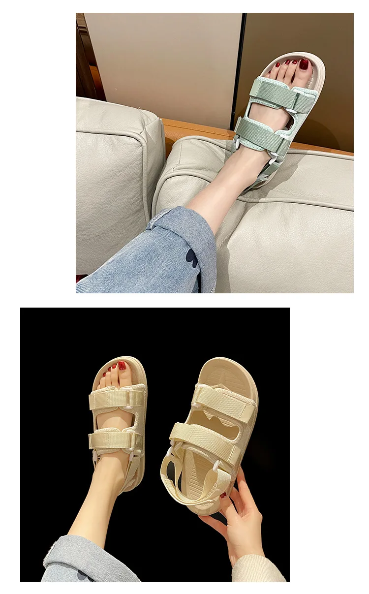 New Arrivals Women Fashion Sandals Shoes Couple Beach Platform Sandals Men Shoes