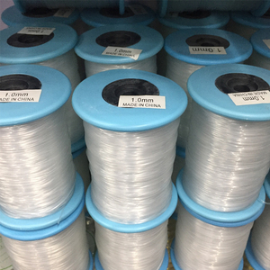 SOJI, venta al por mayor, Rollo grande, 0,2mm-1mm, nailon transparente, línea de pesca de alta resistencia, cadena de abalorios de cristal no elástica - Product Image 2