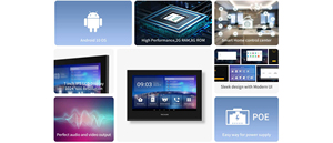 Nuovo 7 pollici nero IP senza fili Tuya citofono per Villa appartamenti Android POE porta Phone Smart Tablet schermo di controllo TCP rete - Product Image 4