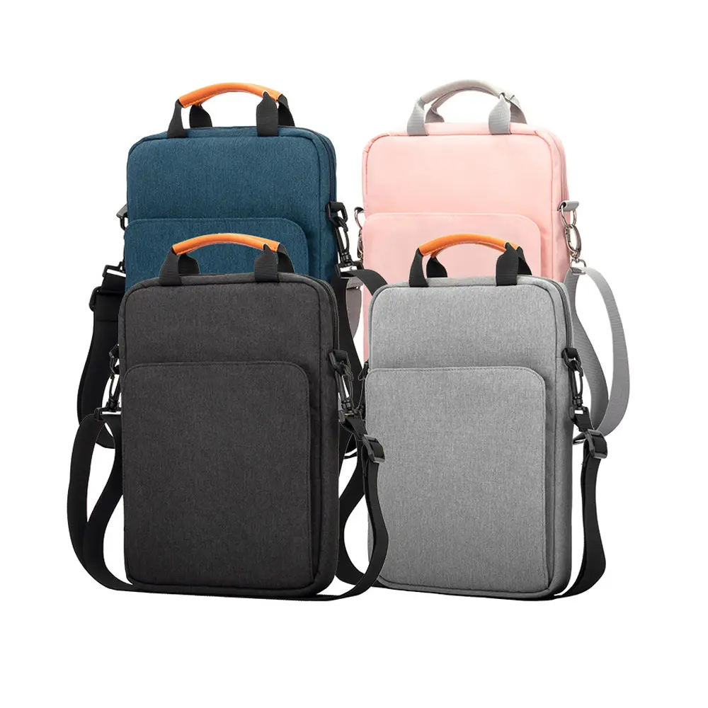 Şık bayanlar dizüstü evrak çantası kulplu çanta moda su geçirmez dizüstü bilgisayar kılıfı en iyi dizüstü bilgisayar taşıma çantası 13.3 inç D5